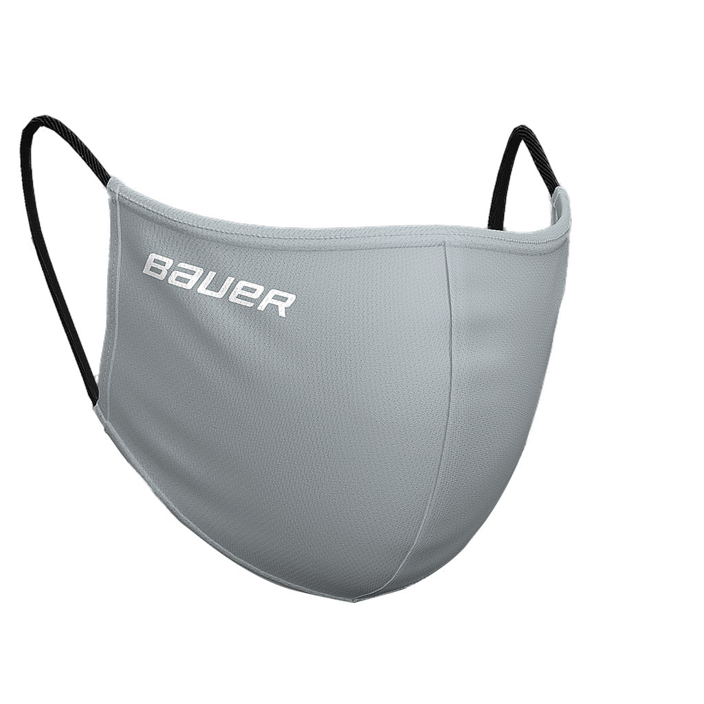Bauer Reversible Fabric Face Mask - Breathable, Washable & Adjustable for Men & Women - Perfect for Running, Gym, Travel & Daily Protection