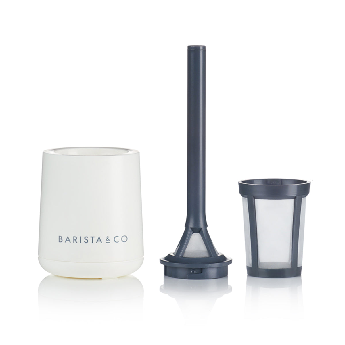 BARISTA & CO Twist Press Coffee Maker - Manual Espresso Press for Home, Office & Travel - Perfect for Coffee Enthusiasts & Baristas