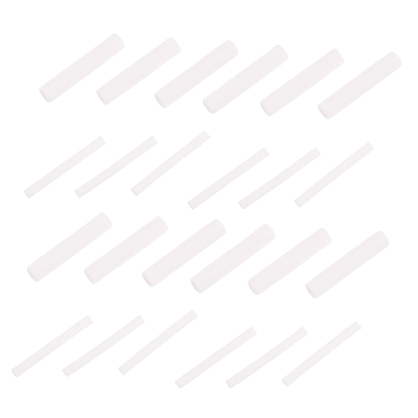 100pcs Mini Electric Pencil Eraser Refills - Portable Eraser Cores for Artists, Battery-Powered Eraser Replacements - Perfect for Sketching, Drawing & Office Use