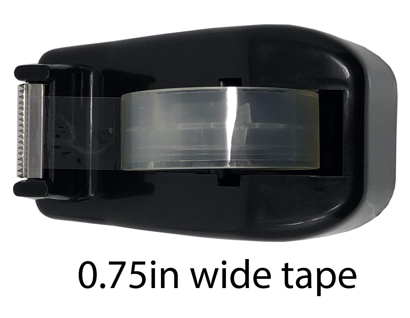 Premium Small Tape Dispenser with Tape Included - Pack of 3 | Compact Desktop Tape Holder for Office, School & Crafting | Durable Adhesive Dispenser for Wrapping, Packing & DIY Projects