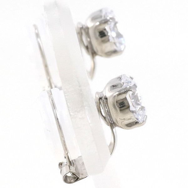 14K White Gold Cubic Zirconia Stud Earrings for Women - Elegant Hypoallergenic Jewelry Gift for Birthday, Anniversary & Special Occasions
