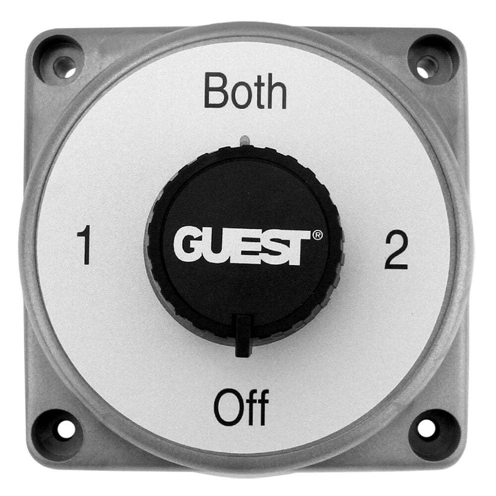 2300A Marine Battery Selector Switch for Diesel Boats - Heavy Duty Waterproof Battery Switch for Yachts, Sailboats & Fishing Vessels