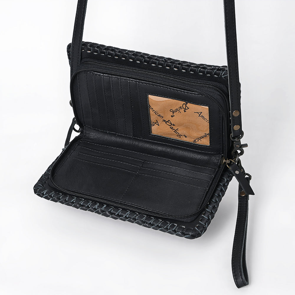 American Darling Adbg1279 Small Crossbody Bag for Women - Hand Tooled Genuine Leather Western Purse - Perfect for Daily Use, Travel & Casual Outings