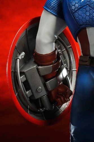 Kotobukiya Marvel Comics Captain America ARTFX+ Statue - Premium Collectible Figure for Superhero Fans | Perfect for Home Display, Office Decor, and Marvel Collections