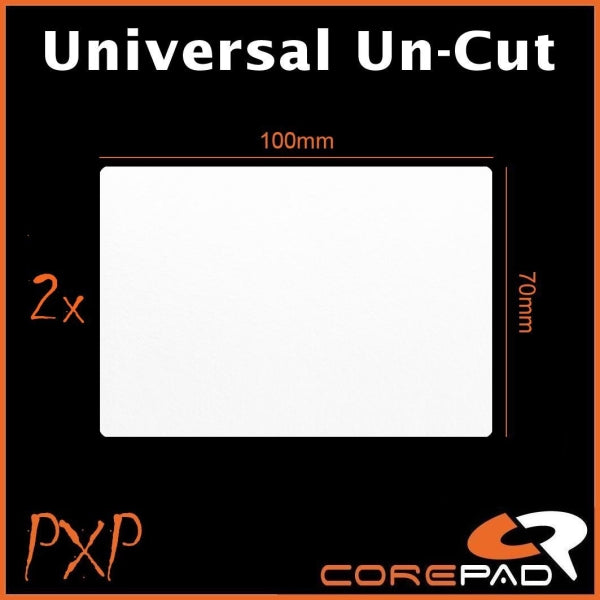 Corepad PXP Universal Uncut DIY Grip Sheet - Premium Gaming Mouse Grip for Enhanced Control & Comfort - Perfect for FPS, MOBA & Esports Gaming