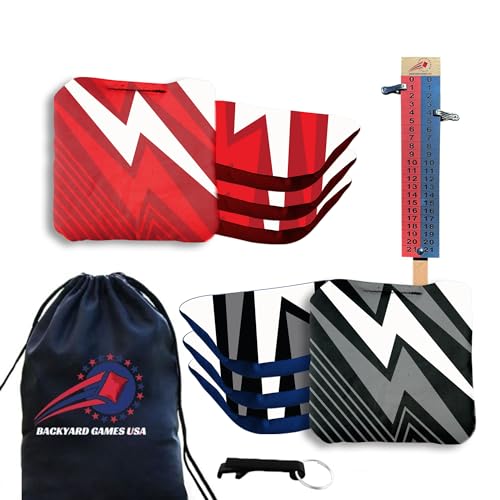Red black zigzag