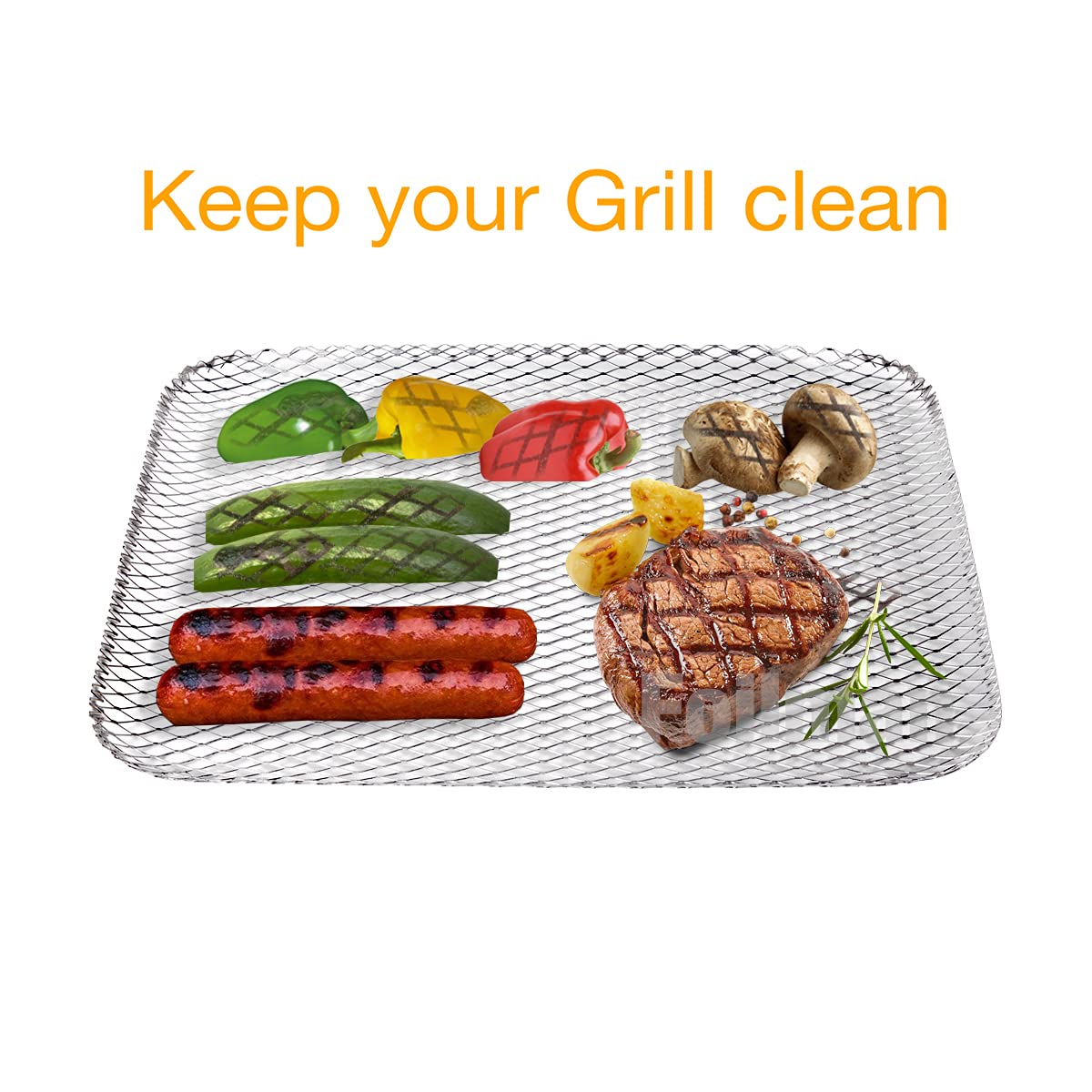 Foilman Grill Toppers - 16 x 12 Inch Disposable BBQ Grill Mats (10 Pack) - Non-Stick & Durable for Hot Dogs, Burgers, Vegetables - Perfect for Backyard BBQs, Camping & Outdoor Cooking