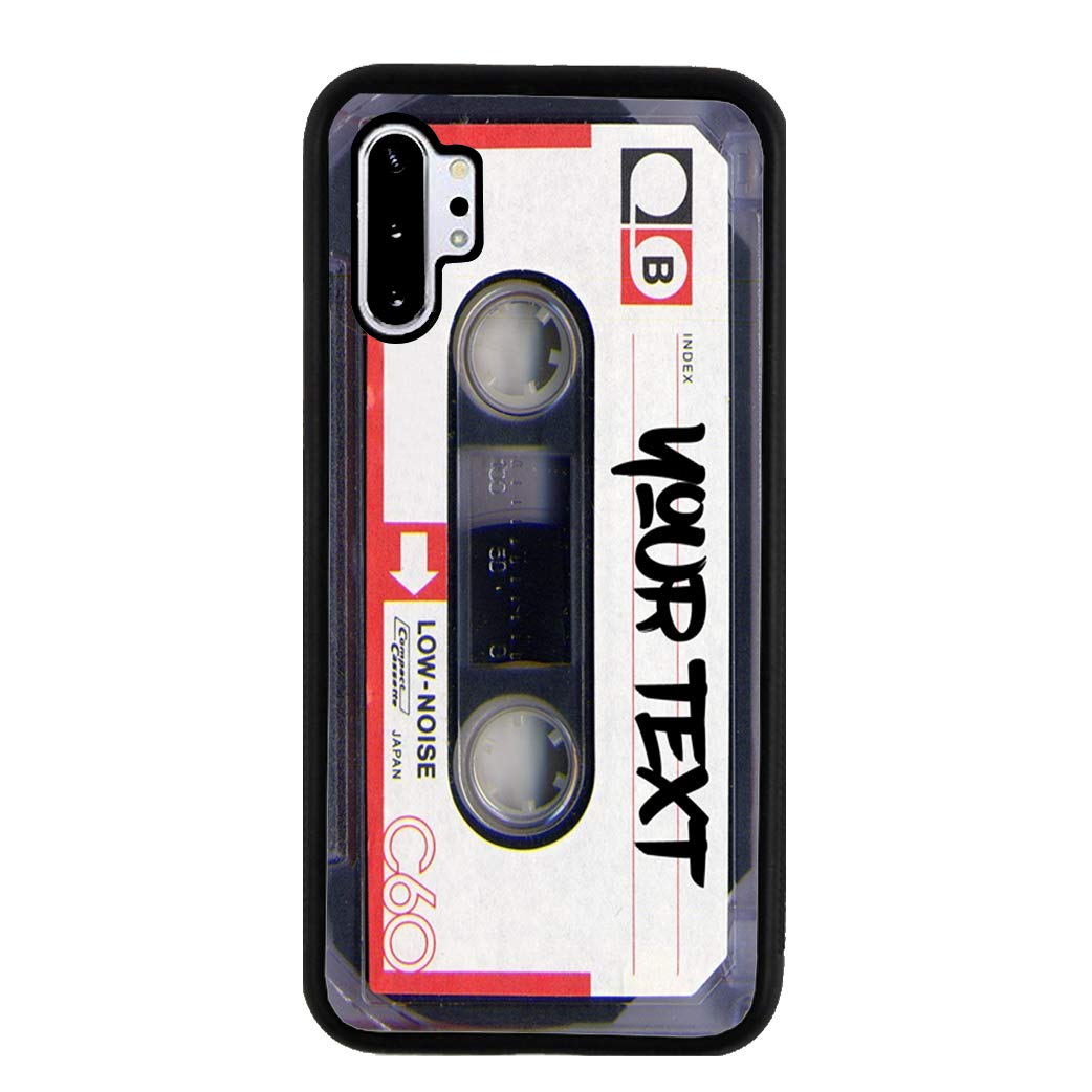 Custom Name Mixtape Case for Samsung Galaxy Note 10 Plus - Music Lover Gift