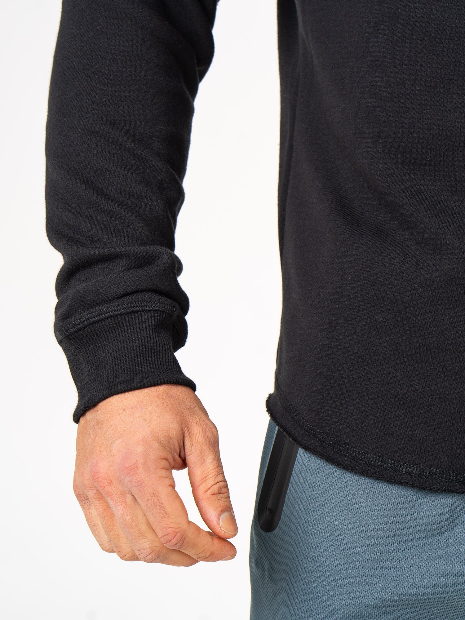 Energy Crew Neck T-Shirt for Men - Soft Cotton Black Tee - Casual Wear & Gym Workout Shirt