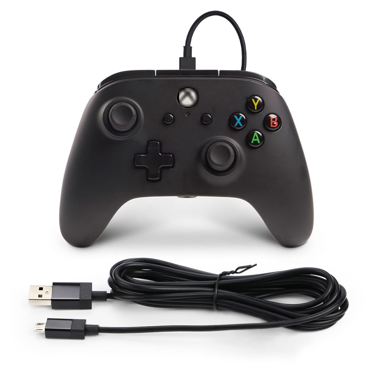 Premium 10ft Micro USB Charging Cable 2-Pack - Fast Charger & Sync Cord for Xbox One Controller, PS4/PS4 Slim/Pro Controller, Samsung Galaxy & Android Phones - Durable Gaming & Mobile Accessories for Home & Travel Use