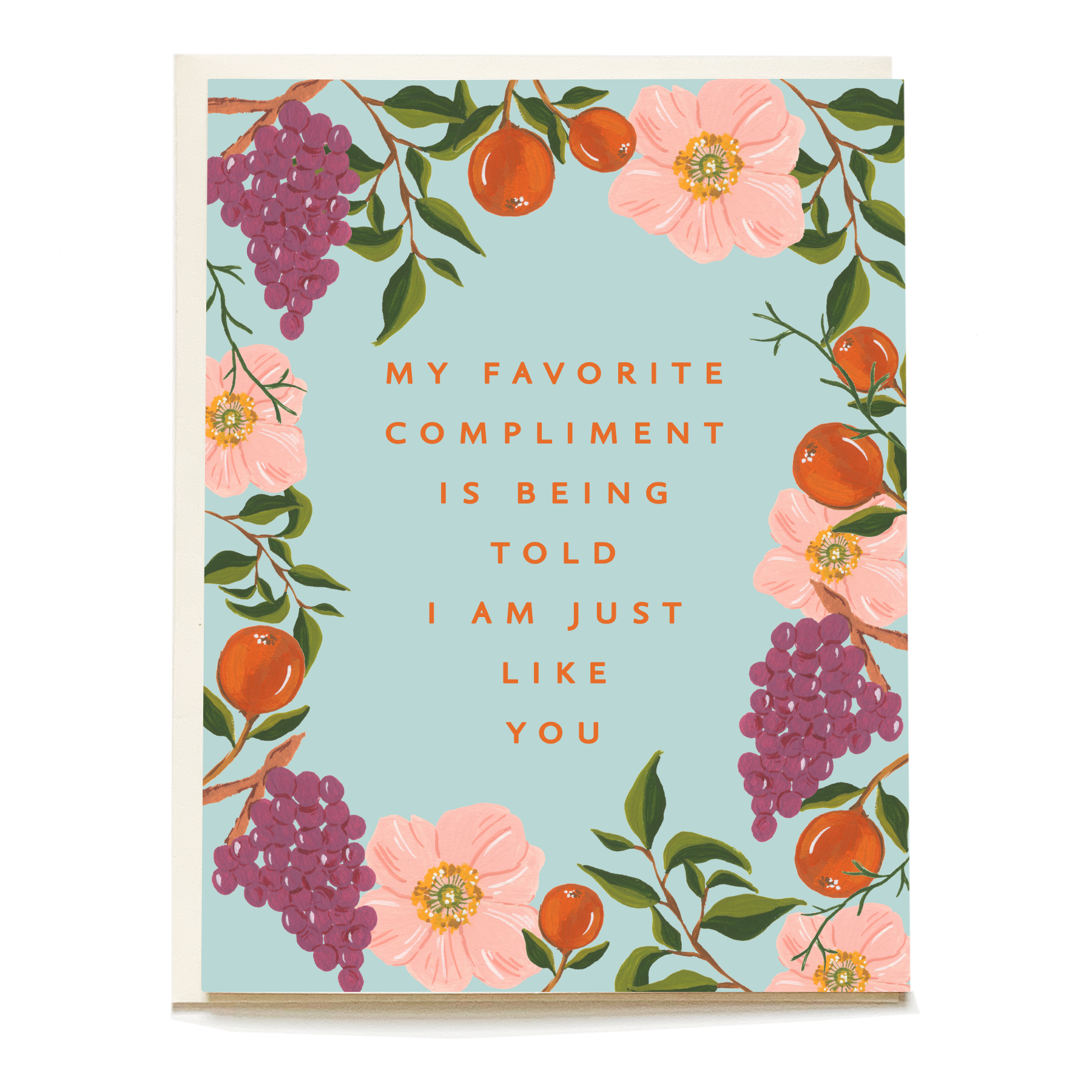 Beautiful Floral Mother's Day Greeting Card - Handmade Fruit Garden Design for Mom - Perfect for Birthday, Anniversary & Thank You Gifts | Home Decor & Keepsake
