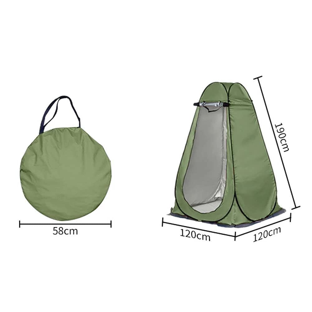 Foldable Privacy Shelter Tent for Portable Toilet, Shower & Changing Room - Lightweight & Sturdy Camping Privacy Tent with Carry Bag for Camping, Beach & Outdoor Adventures