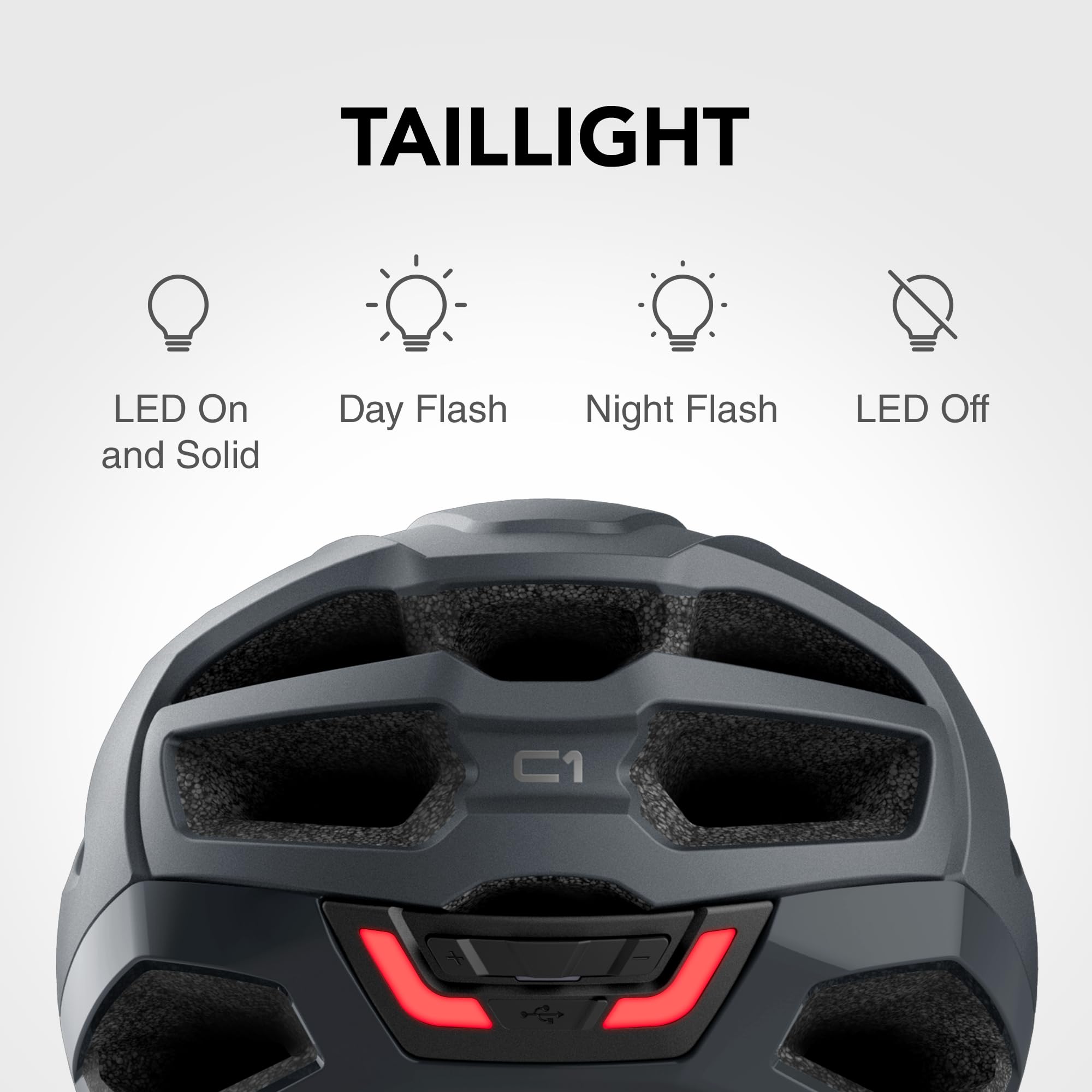 Sena C1 Smart Bike Helmet with Bluetooth Intercom - Hands-Free Calling, Music Streaming & GPS Navigation - Ideal for Road Cycling, Commuting & Urban Riding