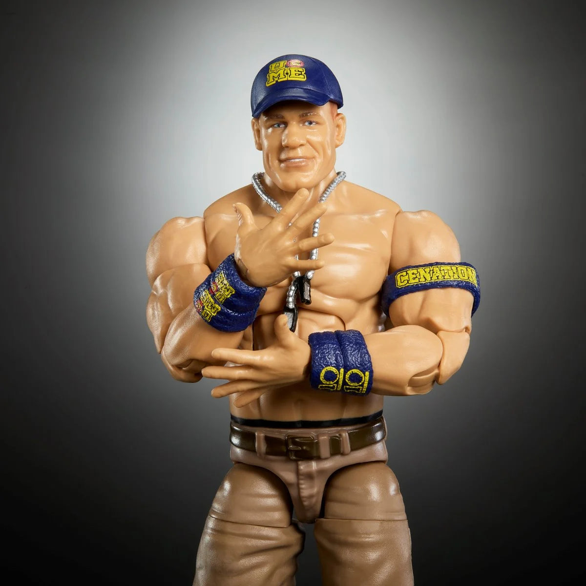 John Cena WWE Elite Collection Greatest Hits 2025 Action Figure - Authentic WWE Wrestling Collectible for Fans & Display - Perfect for Home Decor, Gift Giving, and Wrestling Memorabilia Collections