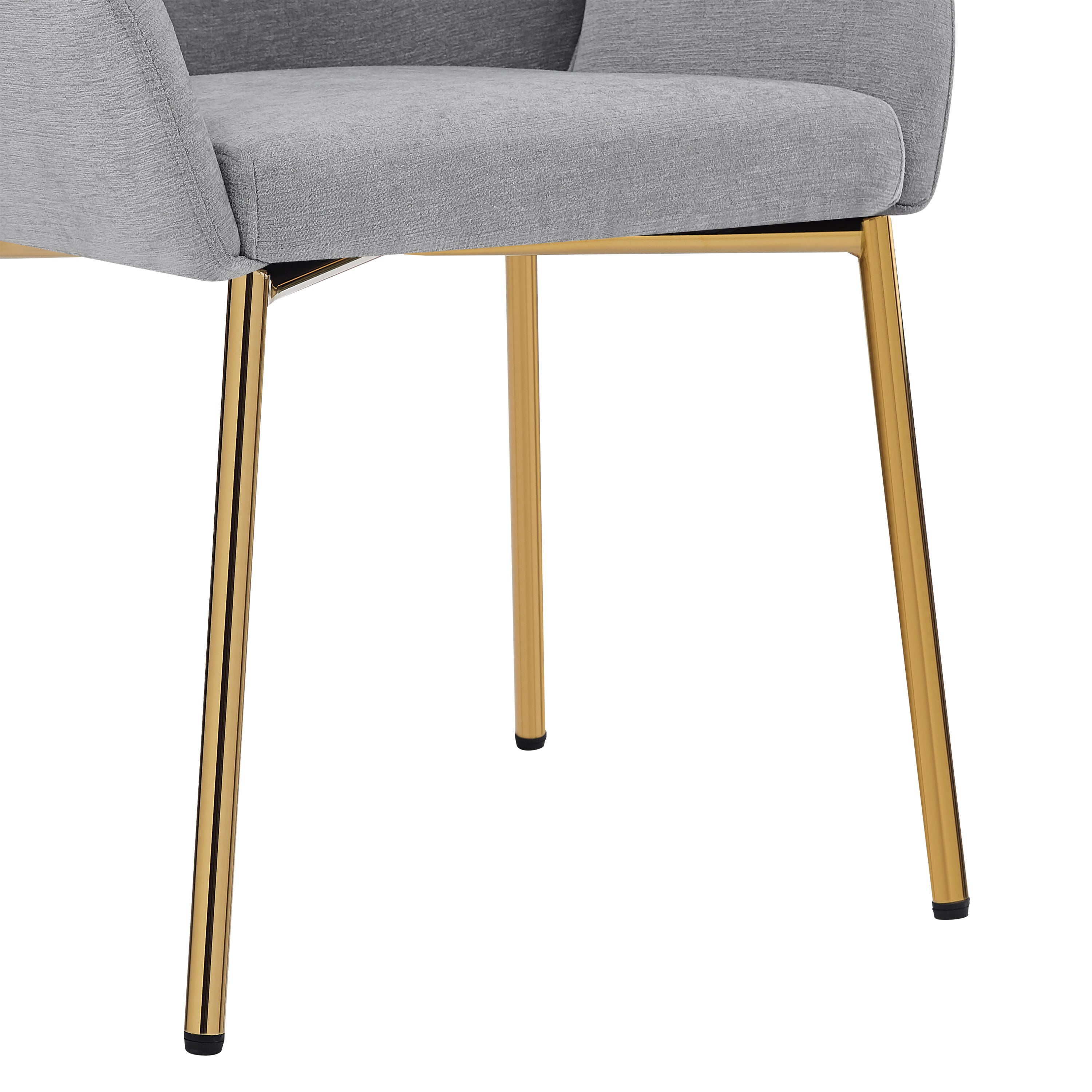 Modern Dining Chairs Set of 2 - Sturdy Wooden Kitchen Chairs with Padded Seats - Comfortable Home Dining Room Furniture for Kitchen, Breakfast Nook, and Small Spaces