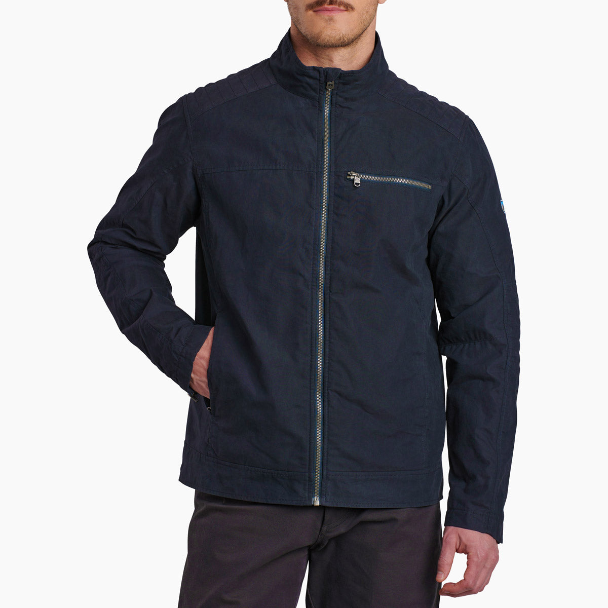 Men's Kaffe Racer Jacket - Stylish Motorcycle Leather Jacket for Men | Perfect for Riding, Casual Wear & Outdoor Adventures