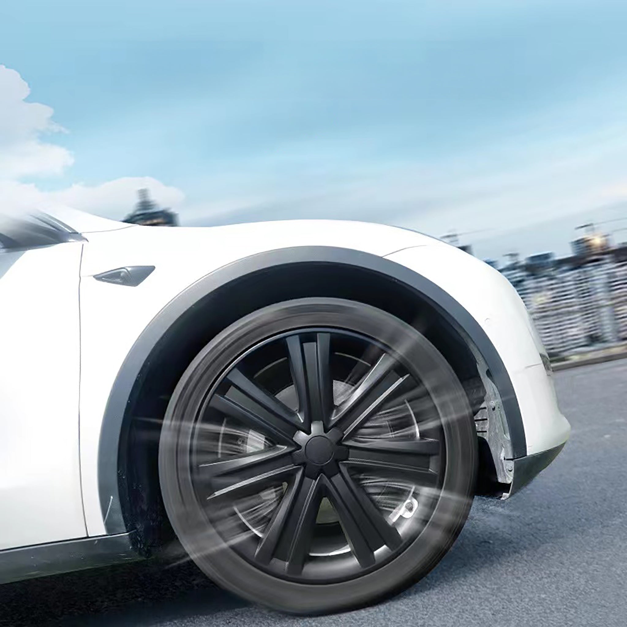 1 Pcs Wheel Cover for Tesla Model Y 19