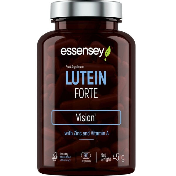 Essensey Lutein Forte Eye Health Supplement - 90 Capsules | Supports Vision & Macular Health | Perfect for Computer Users & Night Drivers