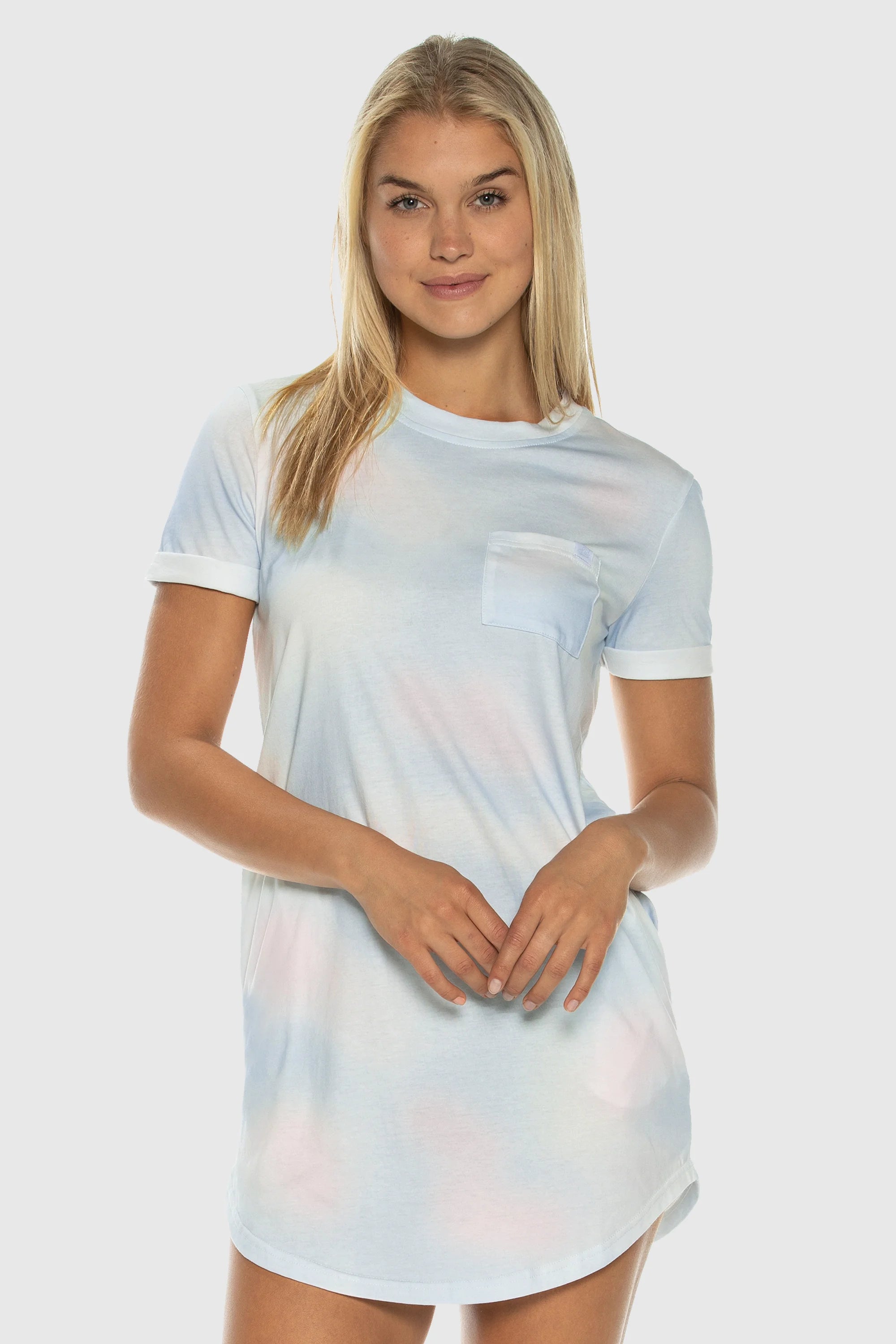 Stylish Pocket Tee Dress for Women - Soft Cotton Casual T-Shirt Dress with Front Pocket | Perfect for Everyday Wear, Weekend Outings & Summer Fashion