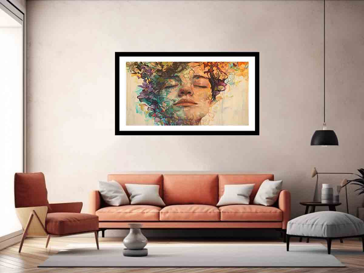 Deep Thoughts Art - Inspirational Wall Decor for Home & Office | Modern Abstract Canvas Prints for Living Room, Bedroom & Workspace