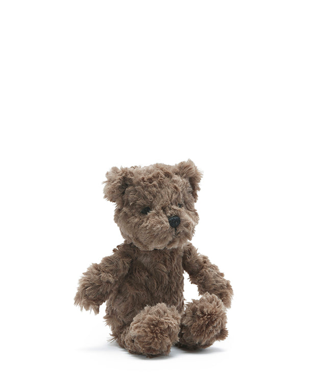 Mini Benny the Bear Baby Rattle Toy - Soft Plush Teether for Newborns & Infants - Perfect for Playtime, Soothing & Early Sensory Development