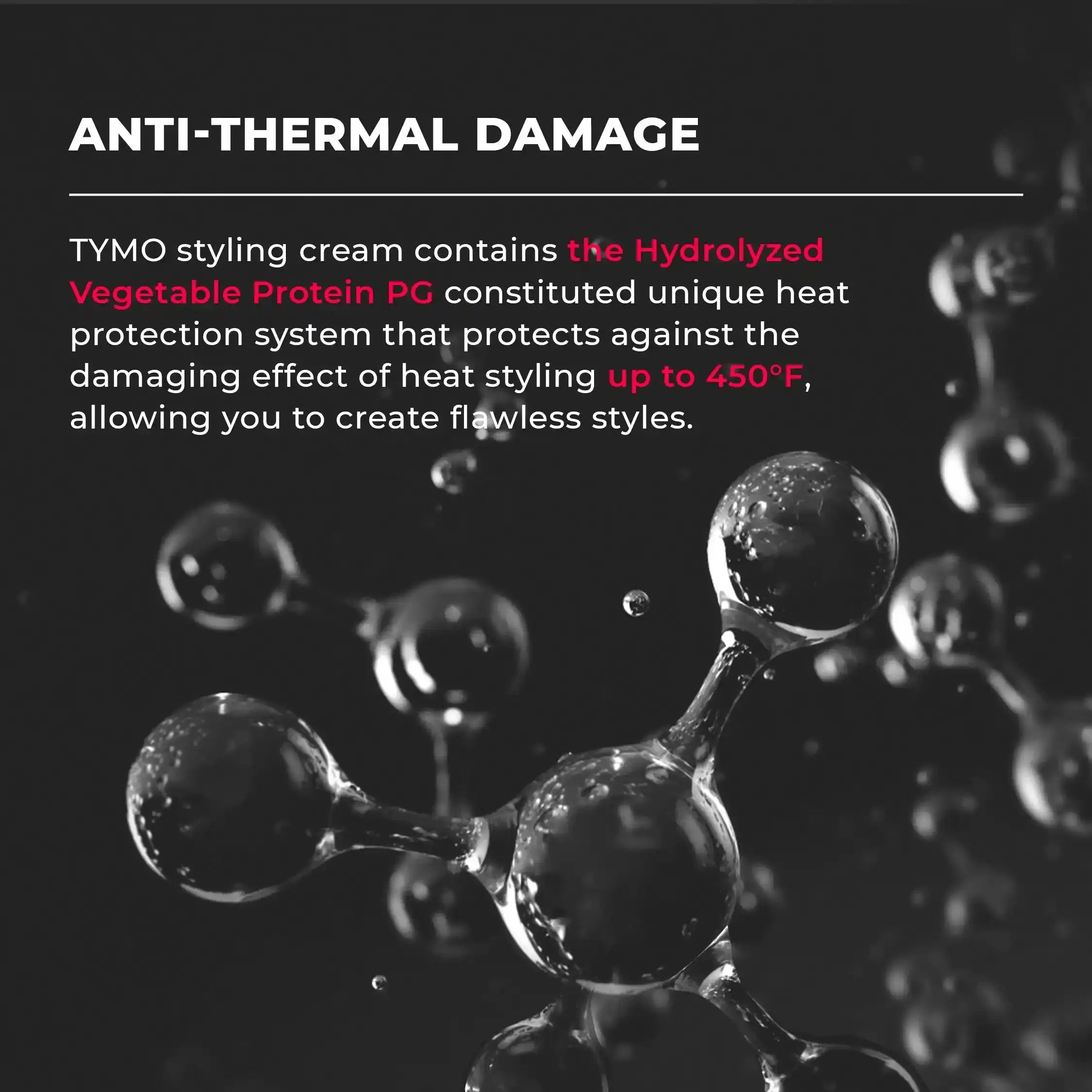TYMO Leave-In Styling Treatment for Hair - Hydrating & Frizz Control - Perfect for Daily Hair Care & Salon Styling