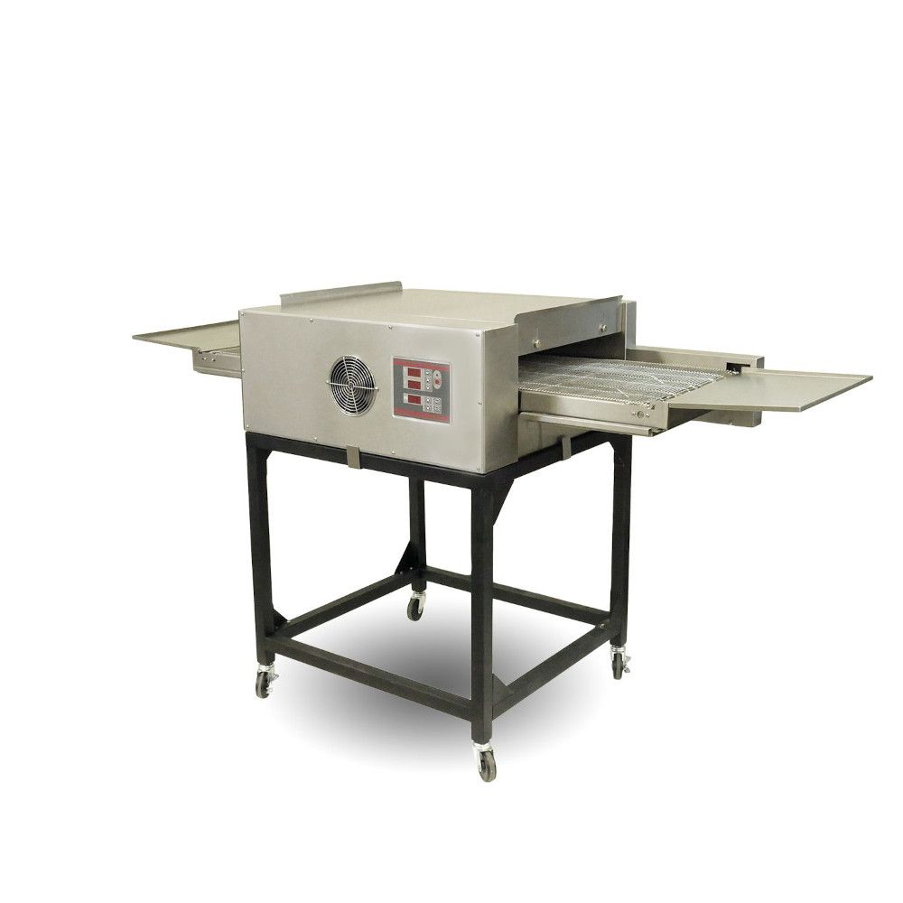 AG HX 2S Commercial Conveyor Pizza Oven - High Capacity Baking Equipment for Restaurants, Pizzerias & Catering Businesses - Perfect for Fast Pizza Making, Bread Baking & Large Batch Cooking