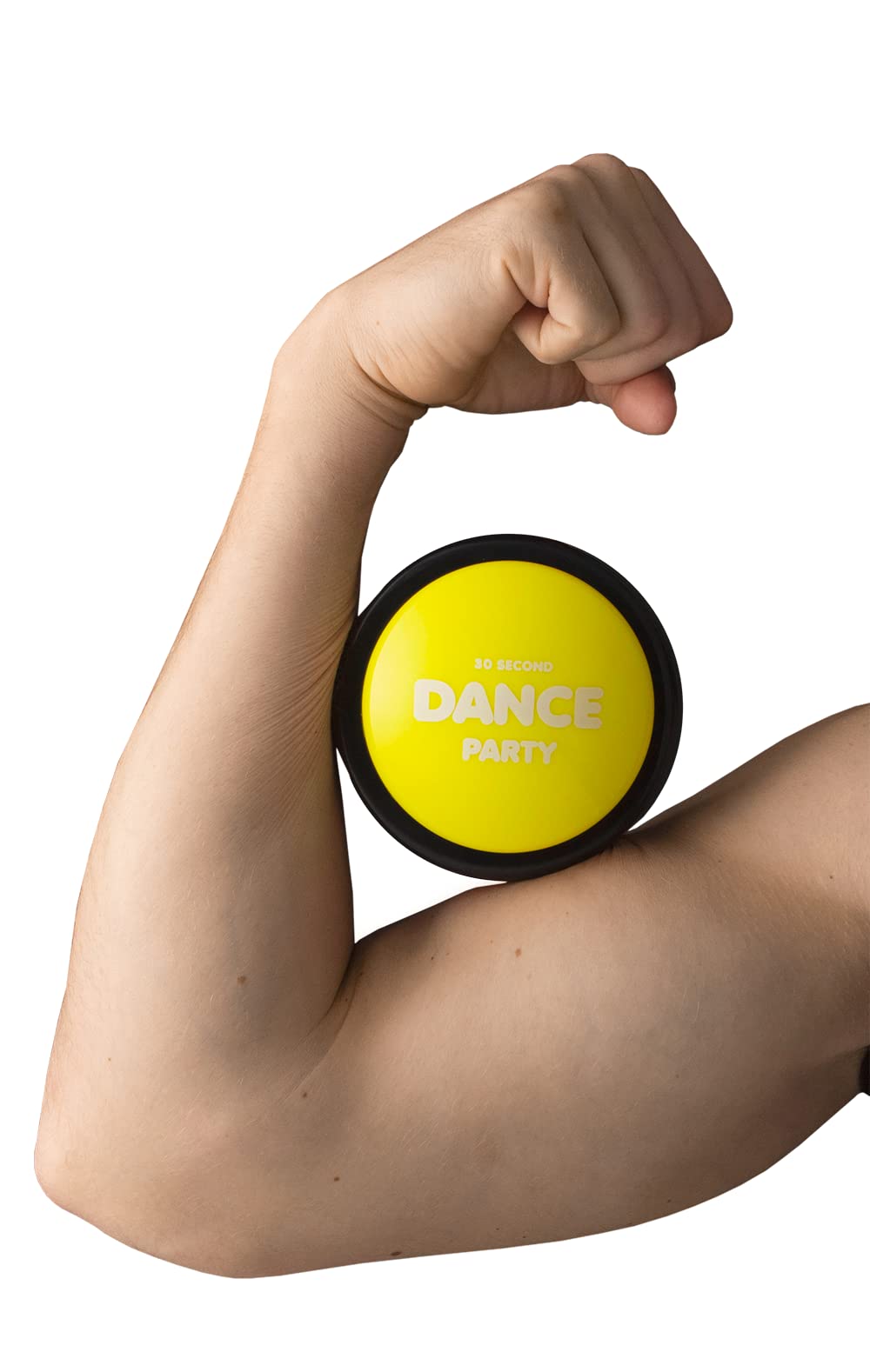 Pack of 8 Musical Dance Party Buttons - Fun Gag Gifts & Office Toys for Birthday Parties, Celebrations & Prank Gifts - Novelty Sound Buttons for Events, Work Desks & Surprise Gifts