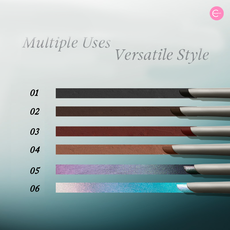 INSBAHA Solo Gel Eyeliner Pen - Waterproof, Smudge-Proof & Long-Lasting Liquid Eyeliner for Precise Winged Liner - Perfect for Everyday Makeup, Party Looks & Professional Use