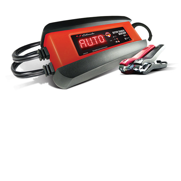 12V 3A Lithium Ion Battery Charger and Maintainer - Fast Charging for Cars, Motorcycles, Boats & Power Sports - Perfect for Home, Garage & Outdoor Use