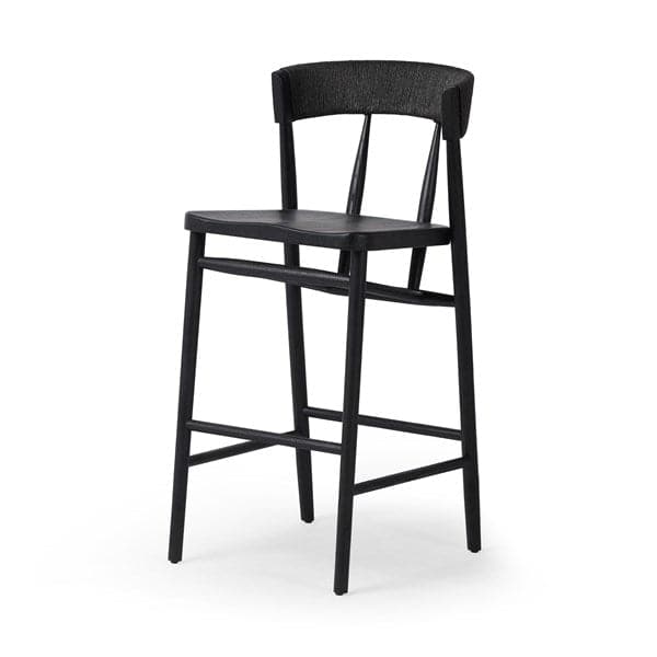 Modern Angelina Bar & Counter Stool Set - Adjustable Height Swivel Stools for Kitchen Island, Breakfast Nook & Home Bar - Comfortable Upholstered Seating for Dining & Entertaining