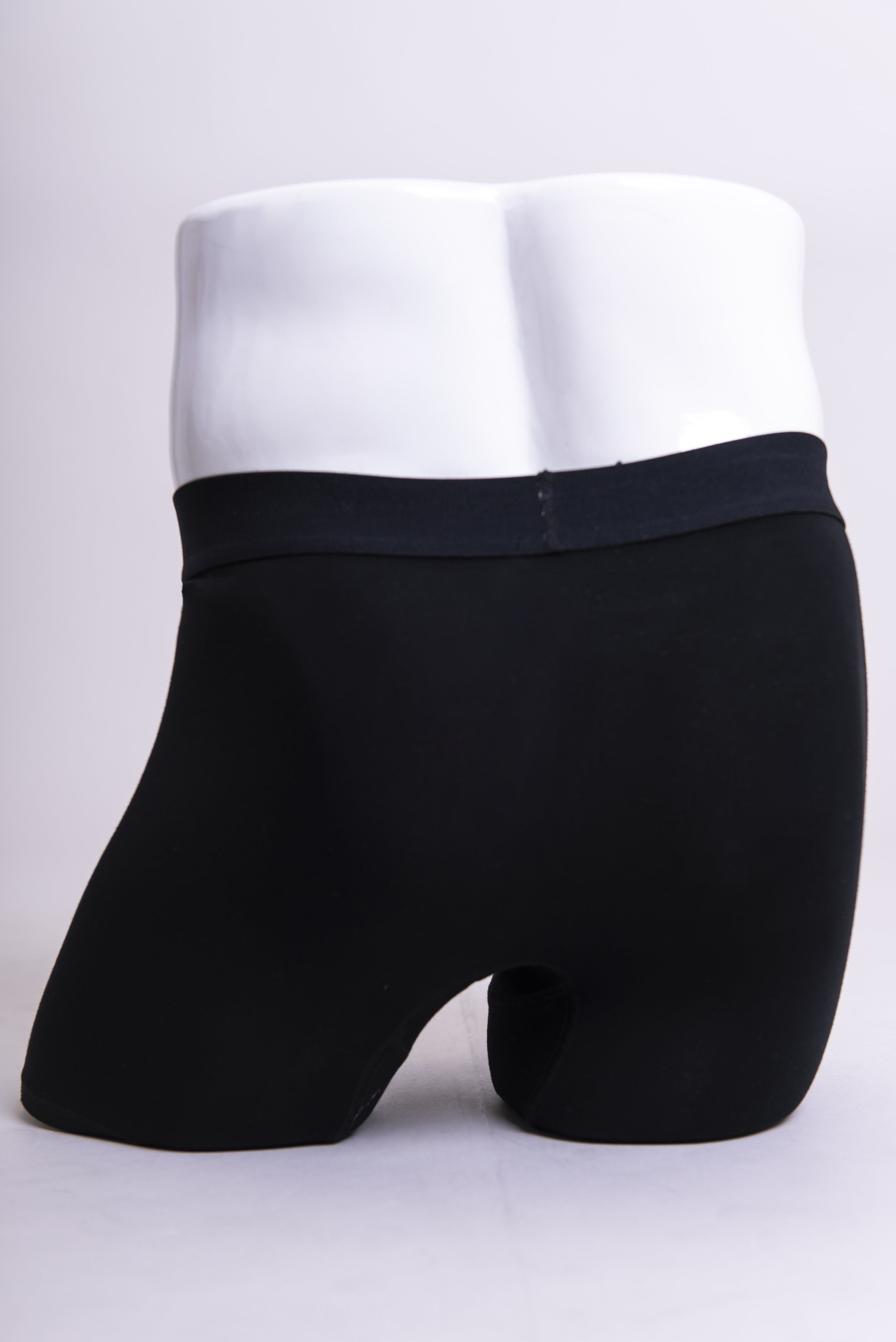 Premium Boxer Briefs 2.0 - Soft Bamboo Fabric Men's Underwear (Black) - Ideal for Everyday Comfort & Active Lifestyle