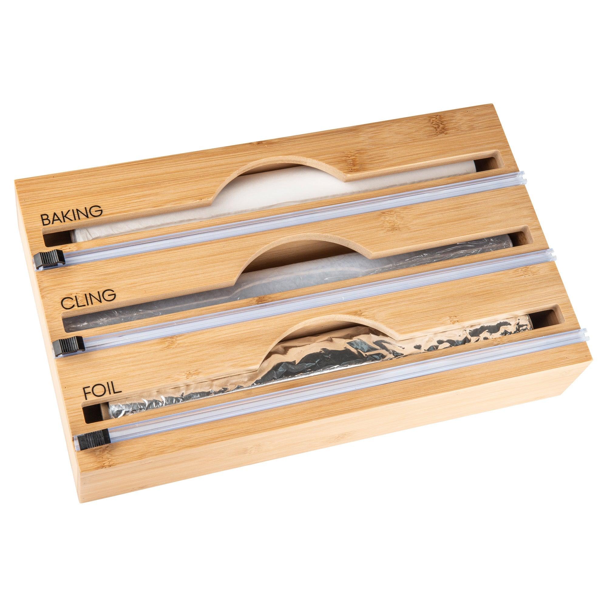 Eco-Friendly Bamboo Kitchen Drawer Organizer Set - 6-Piece Storage Solution for Utensils, Spices & Cutlery | Perfect for Small Spaces & Minimalist Kitchens