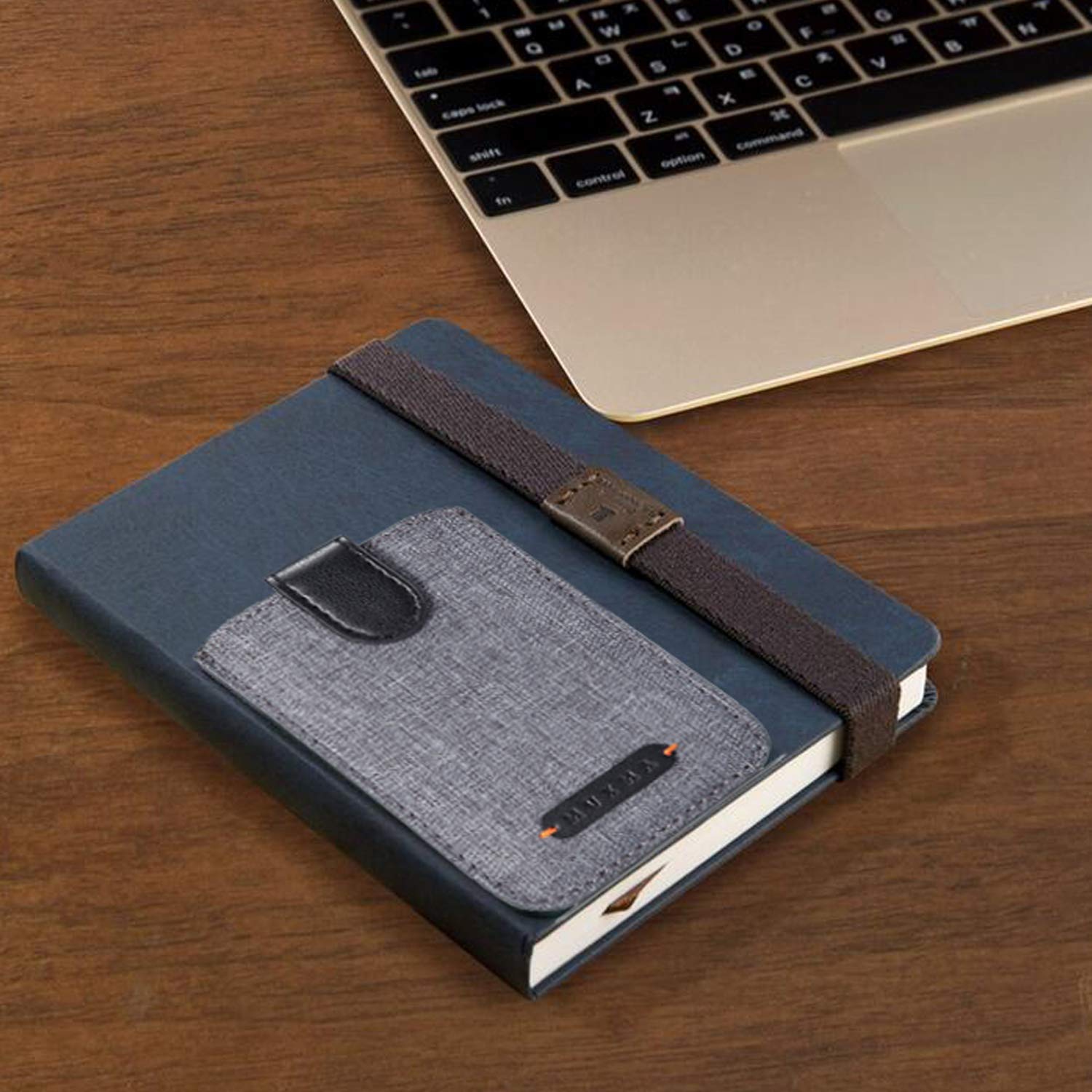 BIAJIYA RFID Blocking Phone Card Holder - Slim Leather Wallet Case for Credit Cards & Cash - Compatible with Most Smartphones (Grey) | Perfect for Travel, Shopping & Everyday Use