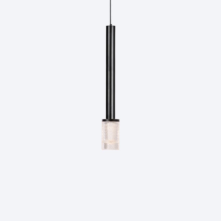 60 LED Tubular Pendant Light - Modern Linear Hanging Fixture for Kitchen Island, Dining Room & Office Lighting