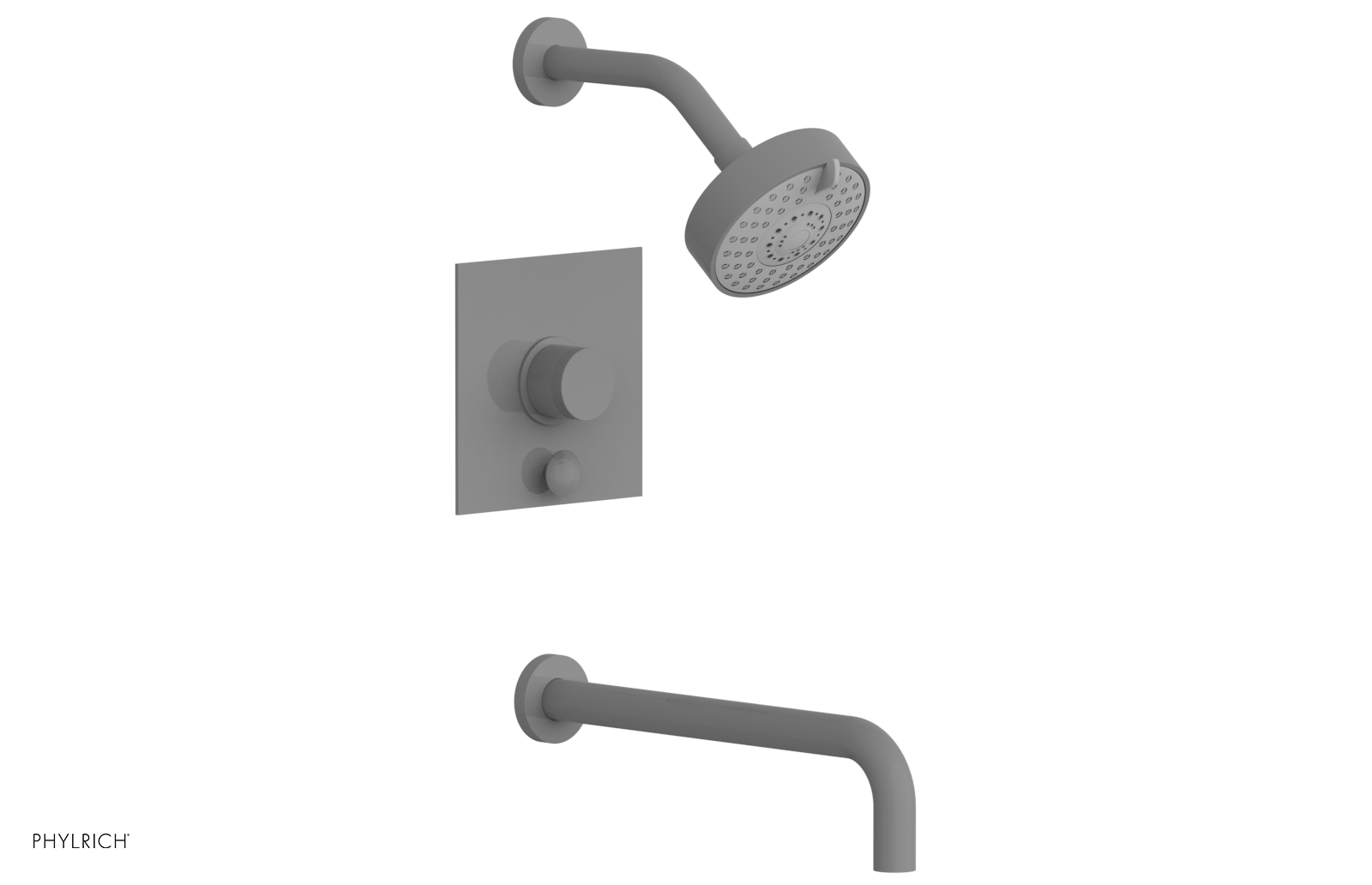 BASIC II 12 Pressure Balance Tub and Shower Faucet Set - 230S 26 12 - Durable Bathroom Fixture for Relaxing Showers and Spa-Like Baths