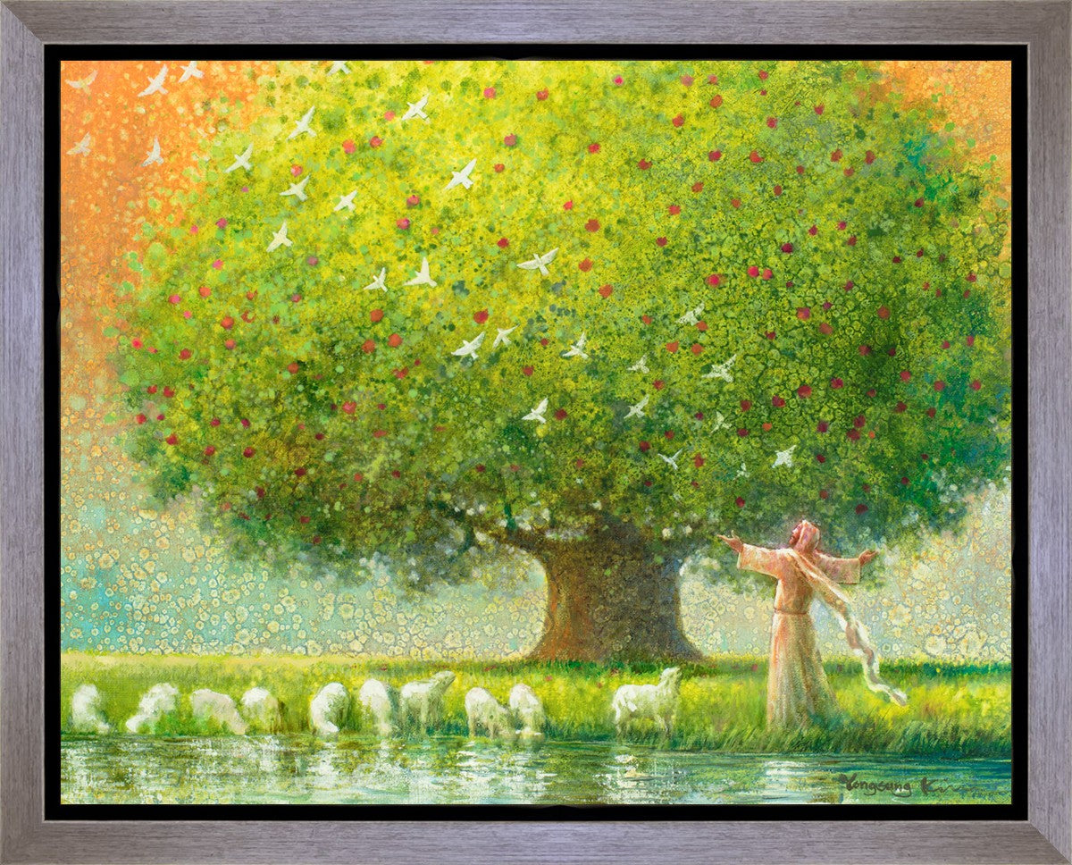 Show Me Your Glory Gallery Wrap Canvas - Premium Christian Wall Art for Home & Church Decor - Perfect for Living Room, Bedroom, and Worship Spaces