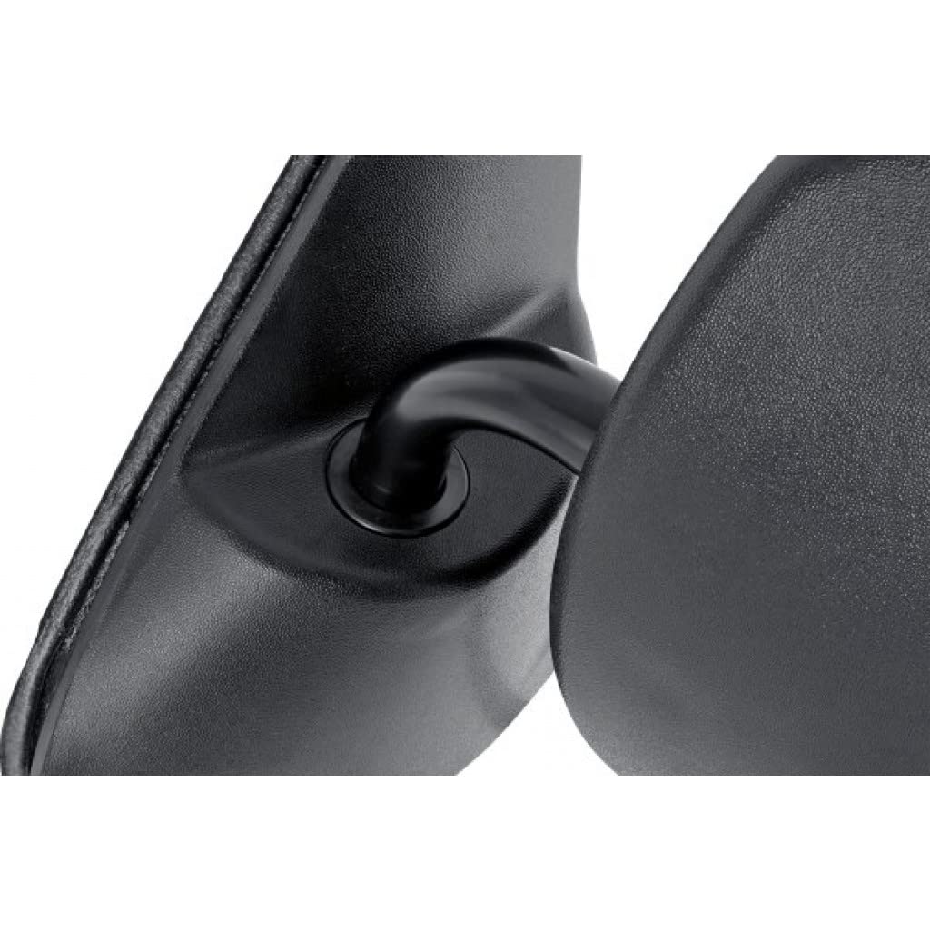 1999-2000 GMC Sierra 2500 Driver Side Manual Glass Manual Folding Door Mirror - Textured Black Replacement for GM1320225 (15048182) | Perfect for Off-Roading & Truck Restoration Projects