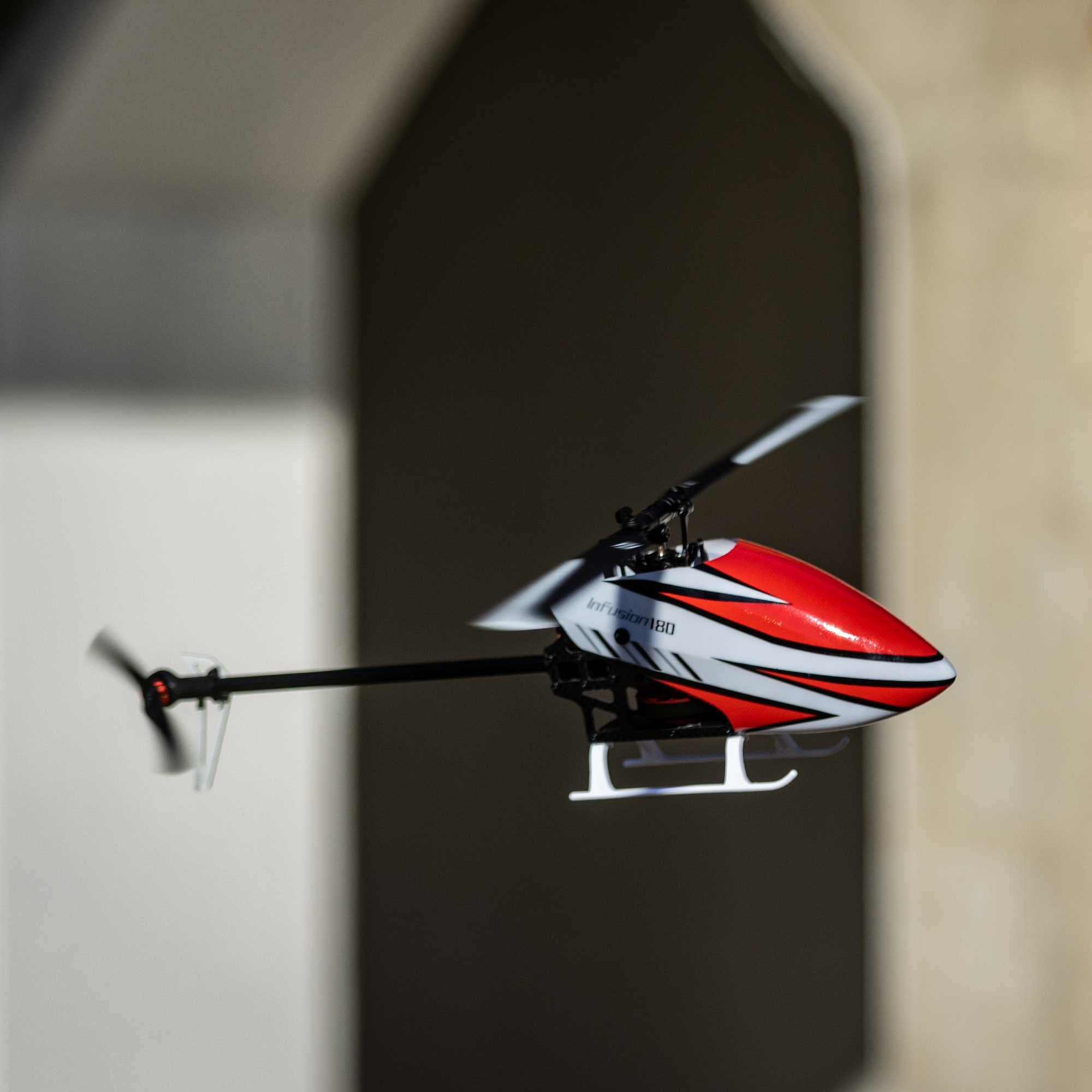 Blade RC Helicopter Infusion 180 BNF Basic - Ready-to-Fly Drone for Adults & Beginners (Transmitter/Battery/Charger Not Included) BLH7050 - Perfect for Aerial Photography, FPV Racing & Outdoor Hobby Flying