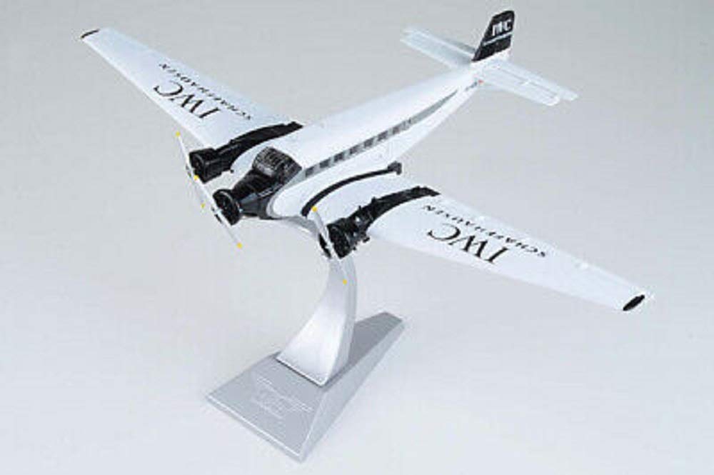 Corgi Diecast Junkers Ju 52/3mg4e IWC Schaffhausen 1:72 Scale WWII Military Aircraft Display Model AA36910 - Perfect for Collectors, History Enthusiasts & Aviation Decor