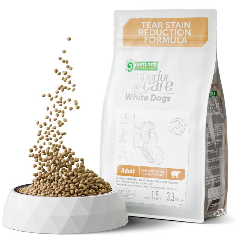 Premium Lamb Formula Small & Mini Breed Dog Food for Healthy Skin & Shiny Coat - Ideal for Adult Dogs with Sensitive Skin or Light Coats - Perfect for Daily Feeding & Grooming Care