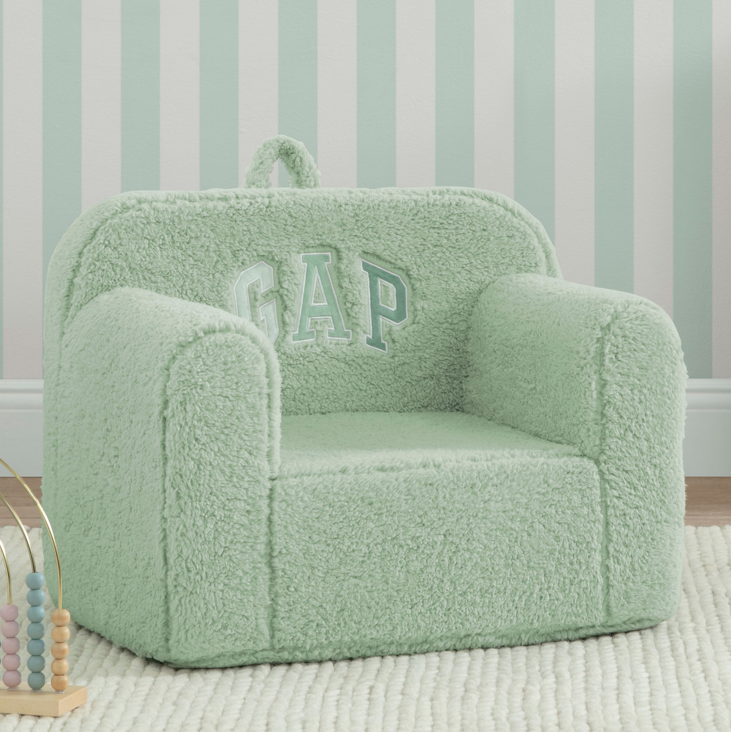 BabyGap Sherpa Chair - Cozy & Soft Plush Seat for Toddlers & Kids - Perfect for Nursery, Playroom & Travel
