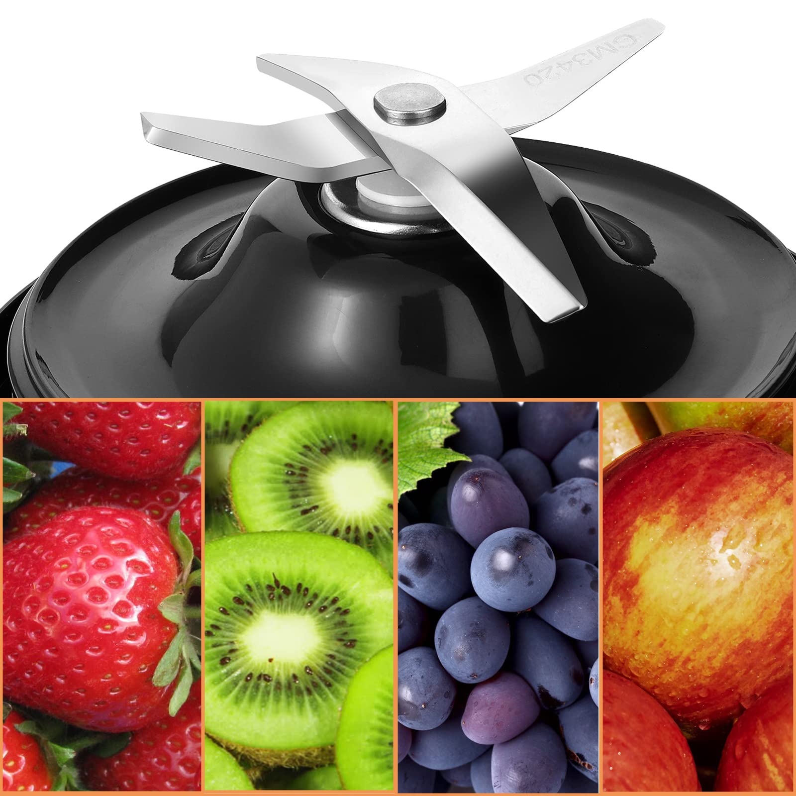 Nutribullet Blender Combo Pro 1000 Replacement Blade - Compatible with Select 2.0 Blenders - High Performance Stainless Steel Blade - Perfect for Smoothies, Protein Shakes & Meal Prep