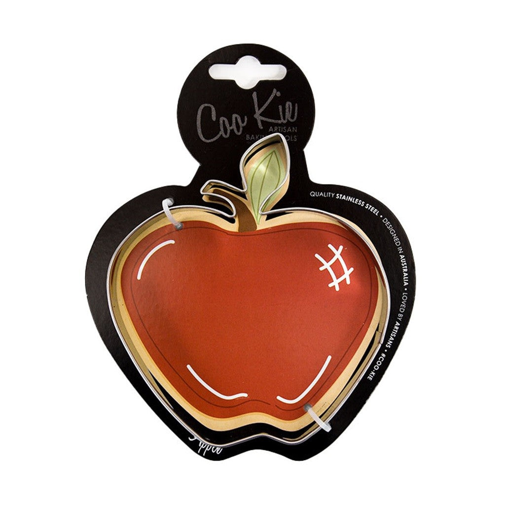 Premium Stainless Steel Apple Cookie Cutter - Perfect for Baking, Holiday Cookies & DIY Dessert Decorations