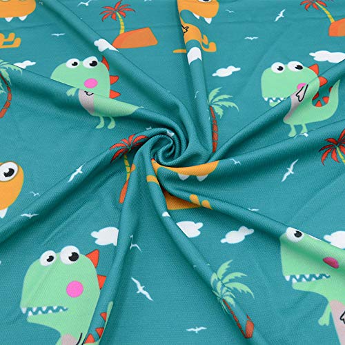 Taicols Extra Soft Universal Seat Belt Pillow - Dinosaur & Coconut Tree Cartoon Pattern Car Head Support Cushion for Kids, Baby & Adults | Comfortable Travel Neck & Shoulder Pillow for Long Car Rides, Road Trips & Daily Commutes