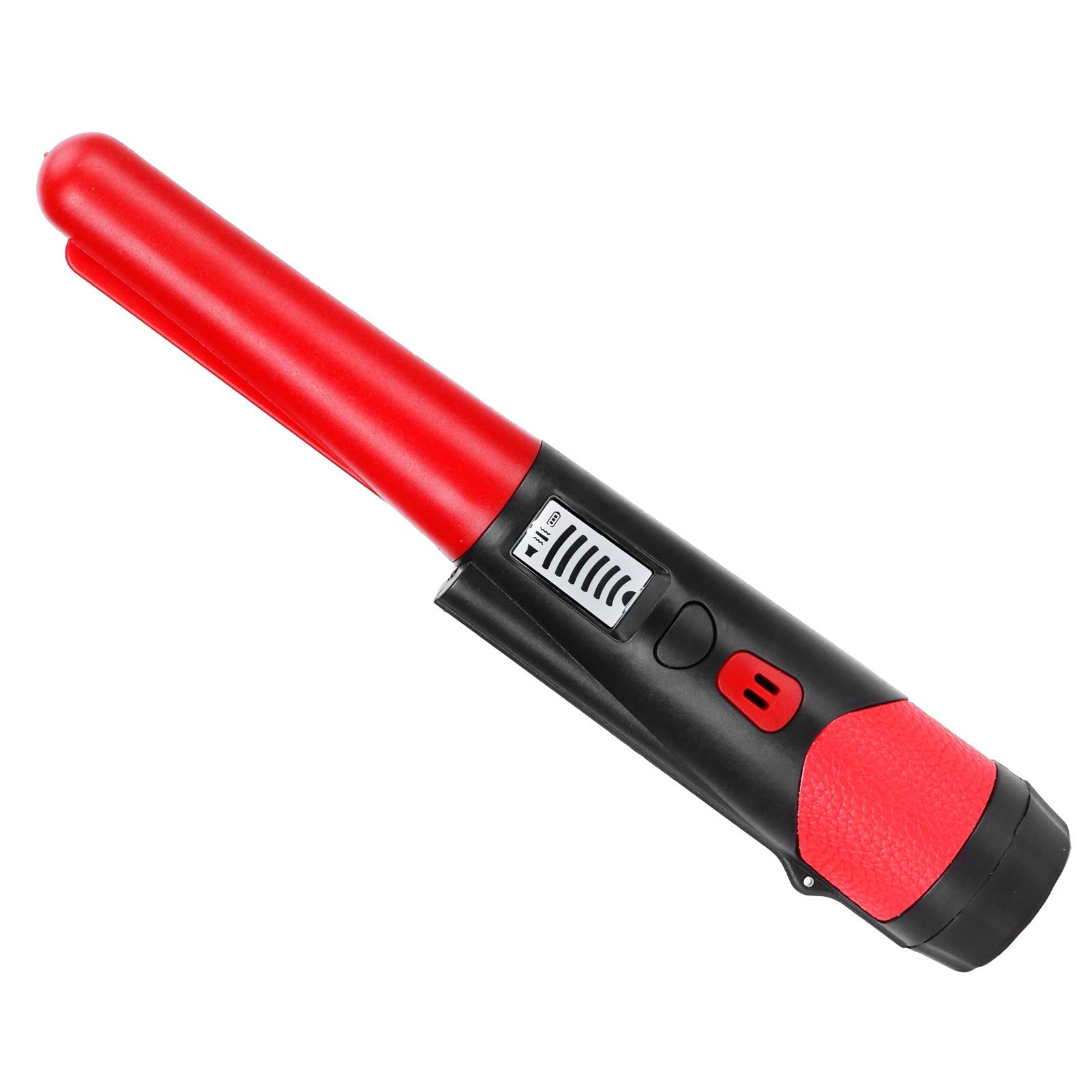 **Handheld Metal Detector with Humanized Design - High Sensitivity for Outdoor Use in Low Light & Dark Conditions - Perfect Birthday Gift (Red) | Ideal for Treasure Hunting, Security Checks & DIY Projects**