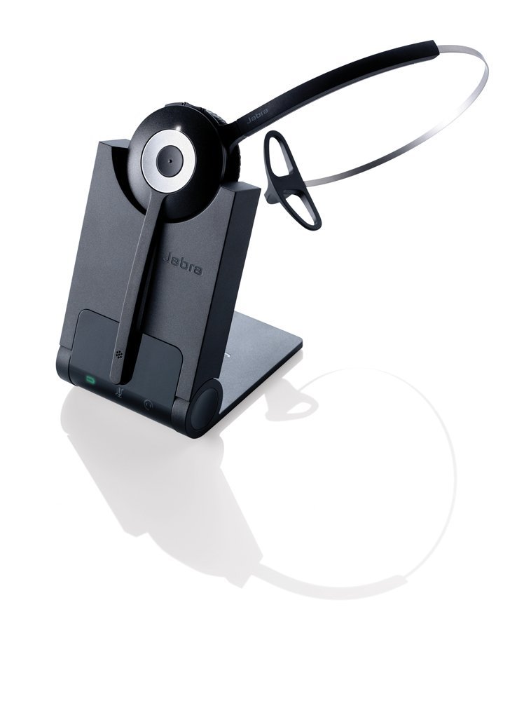 Jabra Pro 920 Wireless Headset - Certified Refurbished for Mitel, Snom, Avaya & Panasonic Desk Phones | Professional Office Headset with Noise Cancellation | Perfect for Call Centers & Remote Work