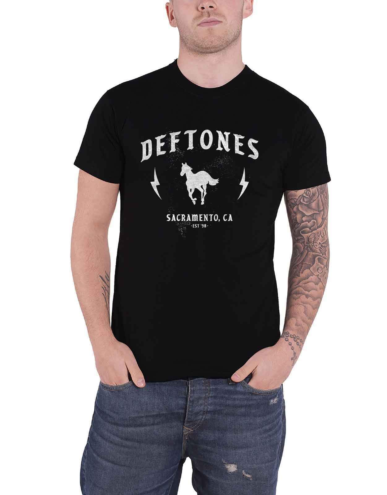 Deftones 'Electric Pony' Black Band T-Shirt for Men & Women - Soft Cotton Vintage Rock Tee for Concerts, Gifts & Casual Wear