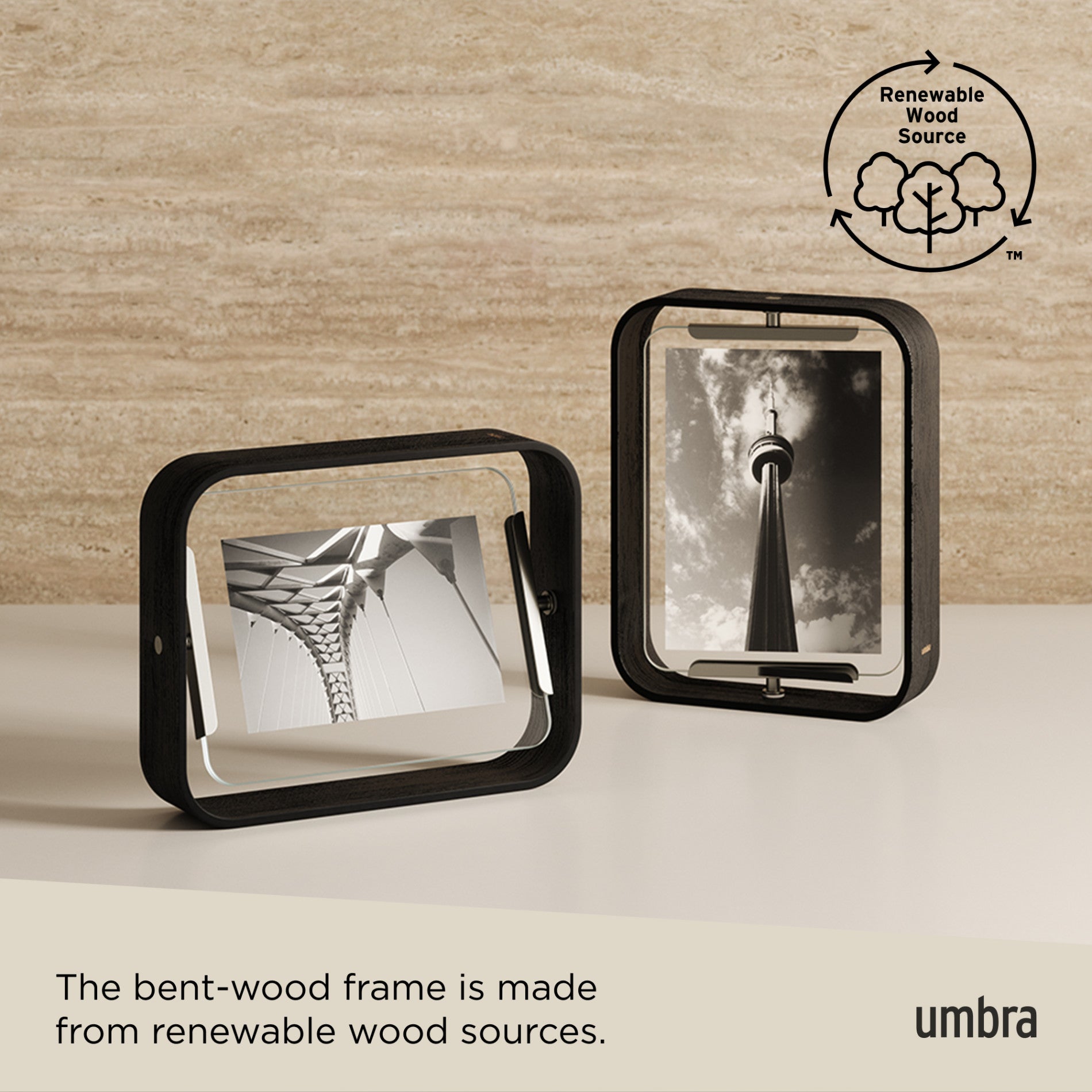 Bellwood Picture Frame - Elegant Wooden Photo Frame for Wall & Tabletop Display - Perfect for Home, Office, and Gift Decor