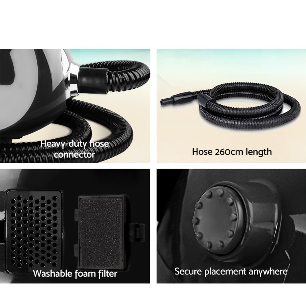 Professional HVLP Spray Tan Machine Kit with Spray Gun & Tent - Alba Sunless Tanning System for Salon & Home Use - Achieve a Natural, Even Glow for Parties, Weddings & Special Events